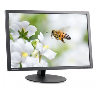 LENOVO Monitor ThinkVision T2454p, 24", 1920 x 1200, IPS, HDMI, USB, crna